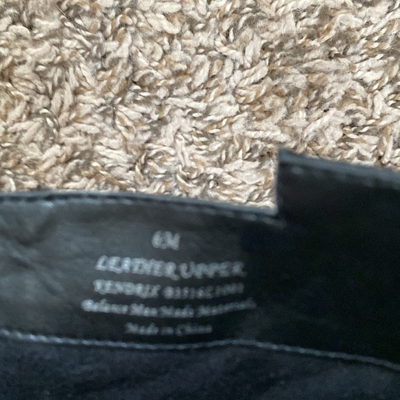 Sam Edelman Black Kendrix Leather Straps Heel Ankle Booties 6M - Picture 7 of 11